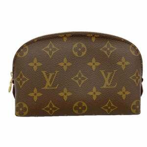 LOUIS VUITTON Brown Monogram Pochette Pouch